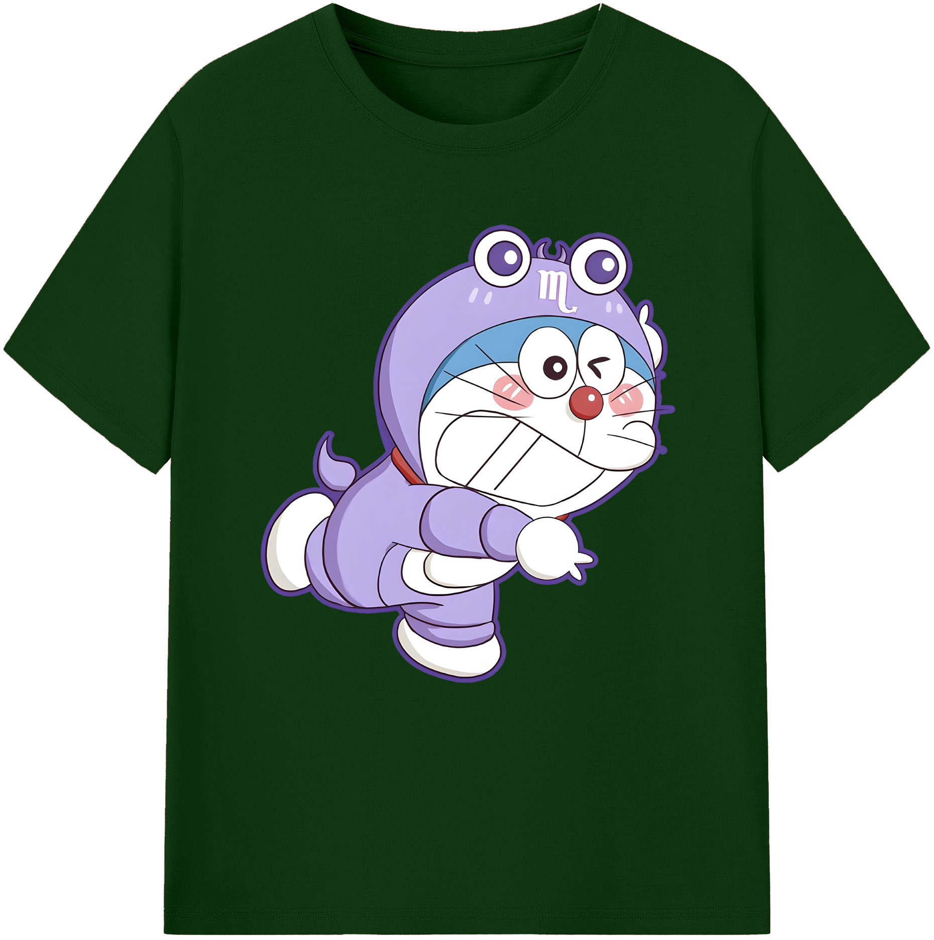 （画像用） ドラえもん Doraemon 綿100％半袖Tシャツ（フロントプリント）